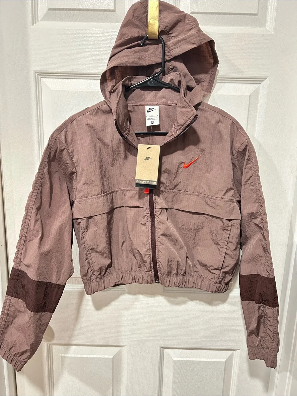 Nike Lightweight Windbreaker Jacket - Dusty Rose